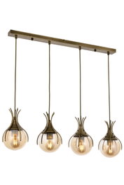 Opviq Lámpara de araña AV-1766-4EY Antiquation